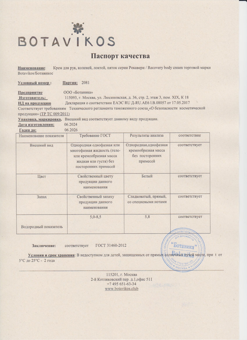 Паспорт №062024